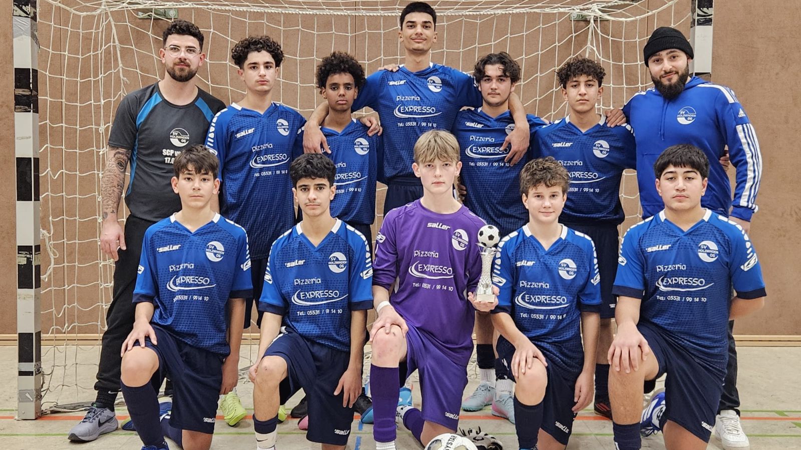 C-Jugend vom SV06 Holzminden sichert sich den ersten Turniersieg 