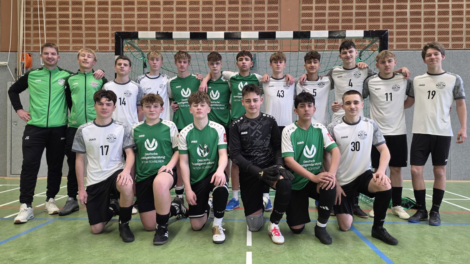 Sparkassen HallenMasters: B-Junioren der JSG Holzberg freuen sich über den Endrundeneinzug